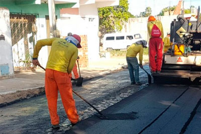 Manutenção de Pavimentação