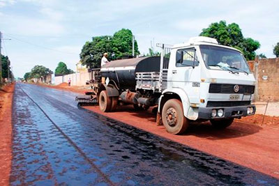 Obras de Pavimentação Asfáltica