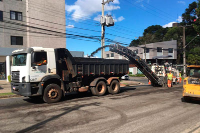 Obras de Reciclagem de Pavimento Asfáltico