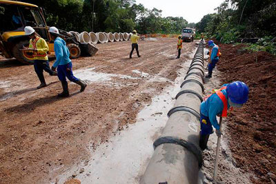 Obras de Saneamento