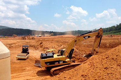 Obras de Terraplanagem